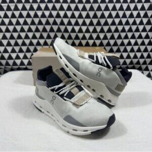 New ON Running Cloud Cloudnova White Sand Womens Casual Fashion Sneake